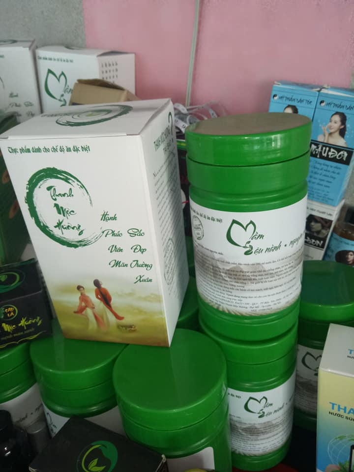 Mầm đậu nành Thanh Mộc Hương loại hộp kín 500g mới